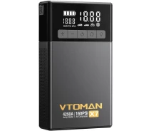 Придбати - пуско-зарядний пристрій для акумуляторів  Автомобільний Jump Starter VTOMAN X7 4250A, компресор 160PSI 24000mAh USB QC3.0 DC15V/10A Black (X7_VTOMAN)