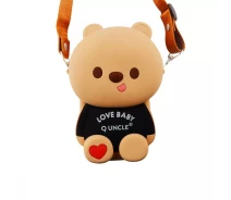 Придбати - дитячу сумку  Сумка на плече Q Uncle Bear Love Heart чорний