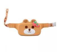 Придбати - дитячу сумку  Сумка на пояс Q Uncle Bear Strawberry Head коричневий