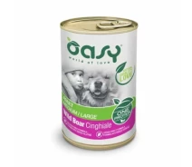 Придбати - корм для собаки  Консервы для собак OASY One Animal Protein ADULT Medium/Large з диким кабаном 400 г (8053017346175)