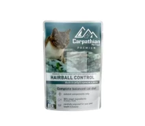 Придбати - корм для кота  Вологий корм для виведення вовни Carpathian Pet Food Hairball Control Duck з качкою (69786) (6788cc593737a1614c3f2f18)