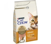 Придбати - корм для кота  Сухий корм для дорослих кішок Purina Cat Chow Adult з качкою 1,5 кг (57665) (6788cc653737a1614c3f3033)