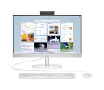 Придбати - моноблок  Моноблок 23.8" HP 24-cr1002ua AiO Ultra7-155U/16Gb/SSD512Gb/Iris Xe Graphics/WiFi/Cam/K&M/DOS/Shell White (AE0P5EA)