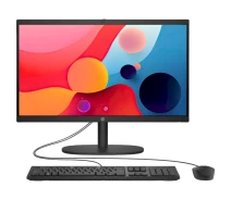 Придбати - моноблок  Моноблок 21.5" HP 22-dg0001ua AiO i3-N300/8Gb/SSD512Gb/WiFi/UHD Graphics/Cam/K&M/DOS/Jet Black (AE0P2EA)