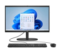 Придбати - моноблок  Моноблок 21.5" HP 22-dg0001ua AiO i3-N300/8Gb/SSD512Gb/WiFi/Cam/K&M/DOS/Jet Black (AE0P2EA)