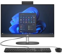 Придбати - моноблок  Моноблок HP ProOne 245 23.8'' G10 Ryzen3-7320U 8Gb SSD512Gb Cam WiFi K&M DOS Iron Grey (A54ZTET)