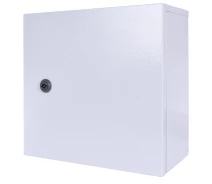 Придбати - розподільний щит та шафу  Корпус металевий E.NEXT e.mbox.stand.p.30.30.15 300x300x150мм IP54 навісний з монтажною панеллю (s0105003)