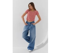Придбати - жіночий топ  Топ з візерунком жіночий 2402 L/XL Рожевий