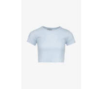 Придбати - жіночий топ  Топ однотонний жіночий 80677 L/XL Блакитний