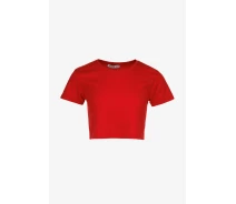 Придбати - жіночий топ  Топ однотонний жіночий 80677 L/XL Червоний