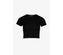 Придбати - жіночий топ  Топ однотонний жіночий 80677-1 L/XL Чорний