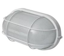 Придбати - промисловий світильник  Світильник E.NEXT e.light.1403.1.60.27.white 60W 230V E27 IP54 овальний 213х100х107mm білий (l002012)