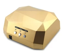 Придбати - лампу для манікюру  Лампа для сушки нігтів з таймером (4352342) Золота