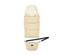 Придбати - конверт для новонароджених  Зимовий конверт MoMi Sleeping bag 2в1 beige (AKCE00049)