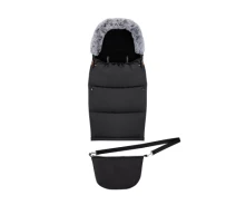 Придбати - конверт для новонароджених  Зимовий конверт MoMi Sleeping bag 2 в 1 black (AKCE00050)