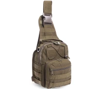 Придбати - рюкзак  Рюкзак тактичний патрульний однолямковий SILVER KNIGHT TY-098 7 л Оливковий (611cbd66b16ab51d885149f8)