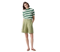 Придбати - жіночі шорти  Жіночі шорти льняні UNIQLO 1159826715 (Зелений XS) (art938144)