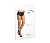 Придбати - жіночу еротичну білизну  Колготки у сітку Anne De Ales DELPHINE, чорний, розмір 4 (SO1942)