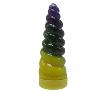 Придбати - іграшку-антистрес  В'язка маса "Unicorn Slime" UNS-02-01U, густий лизун Yellow-Violet | UNS-02-01U(Yellow-Violet) (UNS-02-01U(Yellow-Violet)