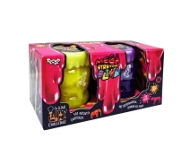 Придбати - іграшку-антистрес  В'язка маса "Mega Stretch Slime" SLM-11-02U 2 банки Вид 1 | SLM-11-02U(Yellow-Violet) (SLM-11-02U(Yellow-Violet)
