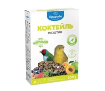 Придбати - корм для птиці  Корм для амадин та канарок Природа Коктейль Екзотик 500 г (PR241029)
