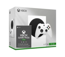 Придбати - ігрову консоль  Ігрова консоль Microsoft Xbox Series S 1Tb White + Xbox Game Pass Ultimate 12 місяців