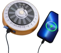 Придбати - ліхтарик  Підвісна кемпінгова USB лампа з Power Bank та сонячною панеллю XPROмодель (234564458_324)