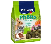 Придбати - ласощі для гризуна  Ласощі для гризунів Vitakraft Fit Bits овочі та люцерна 500 г (25782)