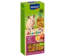 Придбати - ласощі для гризуна  Ласощі для хом'яків Vitakraft Kracker з фруктами та пластівцями 112 г 2 шт (25154)