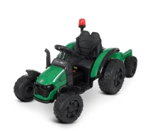 Придбати - дитячий електромобіль  Дитячий електромобіль трактор Bambi Racer M 4573EBLR-5 з причепом та м'яким шкіряним сидінням, від 3 років.