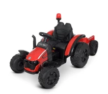 Придбати - дитячий електромобіль  Дитячий електромобіль трактор Bambi Racer M 4573EBLR-3 з причепом та м'яким шкіряним сидінням, від 3 років.