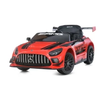 Придбати - дитячий електромобіль  Дитячий електромобіль Mercedes AMG GT3 M 5112EBLR-3 з пультом керування, 4 моторами та м'яким сидінням.