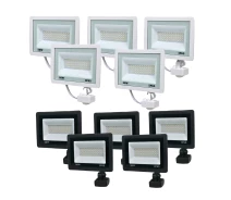 Придбати - прожектор  Комплект прожекторів із датчиком руху Lightwell 50W 10 шт