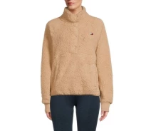 Придбати - жіночий анорак  Анорак зі штучної овчини Tommy Hilfiger 1159828153 (Коричневий L) (art728286)