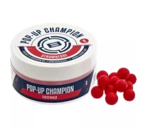 Придбати - підгодовування, насадку та ліквіди  Бойл Brain Champion Pop-Up Strawberry (полуниця) 12mm 34g (1858.21.81) (846249-01)