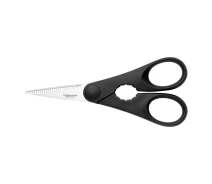 Придбати - кухонные ножницы  Ножиці кухонні Fiskars Essential з відкривалкою для пляшок 20см Чорний (1023820)
