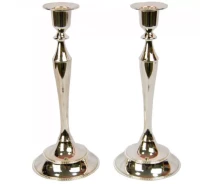 Придбати - підсвічник  Набір свічників Silver з 2 шт Sabefet AR31957