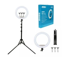 Придбати - кільцеве світло  Кільцева LED лампа 45 см. 18" | 256 світлодіодів | Rotary Switch | Adapter inside of Light | LJJ-45 (ts000073784)