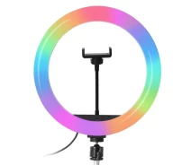Придбати - кільцеве світло  Кольцевая LED лампа RGB 38 см XPRO MJ38 (MJ38_762)