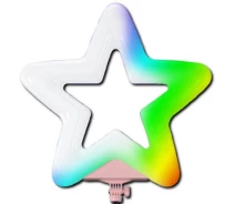 Придбати - кільцеве світло  Кольцевая лампа RGB Звезда XPRO 47 см (RK-52_3097)