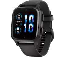Придбати - смарт-годинник  Смарт-годинник GARMIN Venu Sq 2 Music Edition Slate Aluminium Bezel with Black Case and Silicone Band (010-02700-10) [78785]