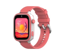 Придбати - смарт-годинник  Дитячий смарт годинник-телефон Lemfo T49 червоний для дівчинки з GPS, вібрацією на операційній системі Android