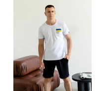 Придбати - чоловічу футболку  Футболка чоловіча GBI Pantone Ukraine Білий XXL (13721) (67af61efab7c0102ac1485a4)