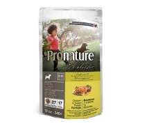 Придбати - корм для собаки  Сухий корм для собак Pronature Holistic Puppy Chicken&Sweet Potato 0.34 кг з куркою і бататом (ПРХСЩ340)