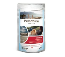 Придбати - корм для собаки  Корм для собак міні і малих порід Pronature Holistic Dog Asiato Small Bites риба сиг з папаєю холистик 0.34 кг (SPПРХСВАЗММ340)