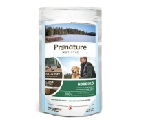 Придбати - корм для собаки  Корм для собак середніх і великих порід Pronature Holistic Dog Nordikо Large Bites індичка з ягодами 0.34 кг (SPПРХСВНОКП340)