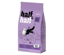 Придбати - корм для собаки  Сухий корм Half&Half для дорослих собак середніх порід, із яловичиною, 2 кг (20741)
