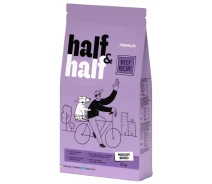 Придбати - корм для собаки  Сухий корм Half&Half для дорослих собак середніх порід, із яловичиною, 12 кг (20758)