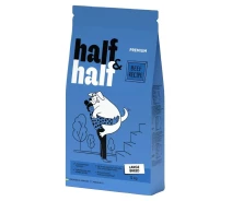 Придбати - корм для собаки  Сухий корм Half&Half для дорослих собак великих порід, із яловичиною, 12 кг (20772)