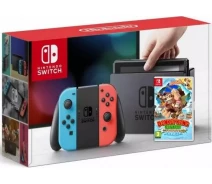 Придбати - ігрову консоль  Ігрова консоль Nintendo Switch Neon Blue-Red + Гра Donkey Kong Country: Tropical Freeze